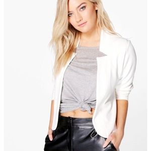 Boohoo Cropped Blazer